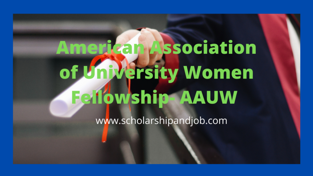 american association of university women dissertation fellowship