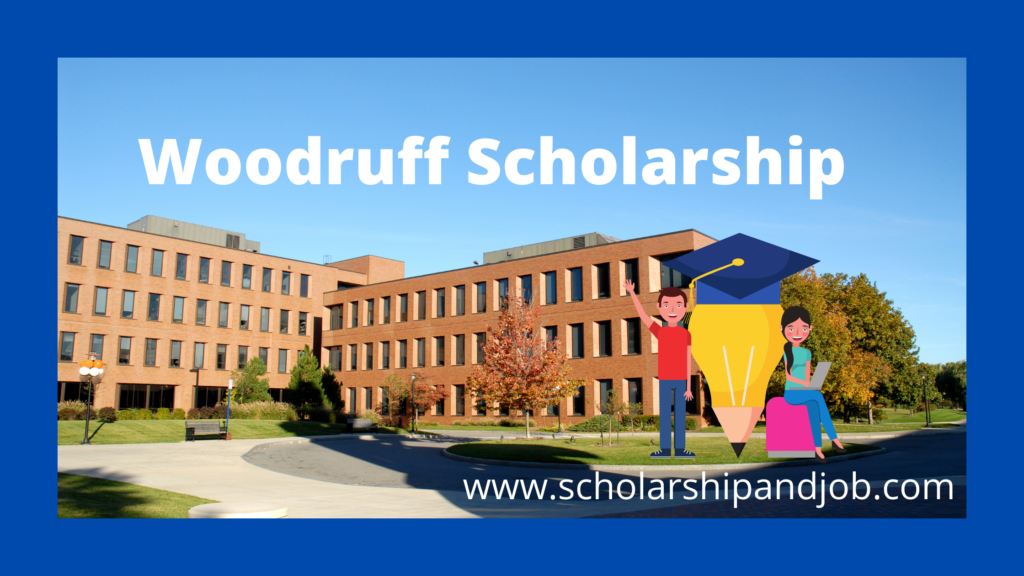 woodruff scholarship information and apply link