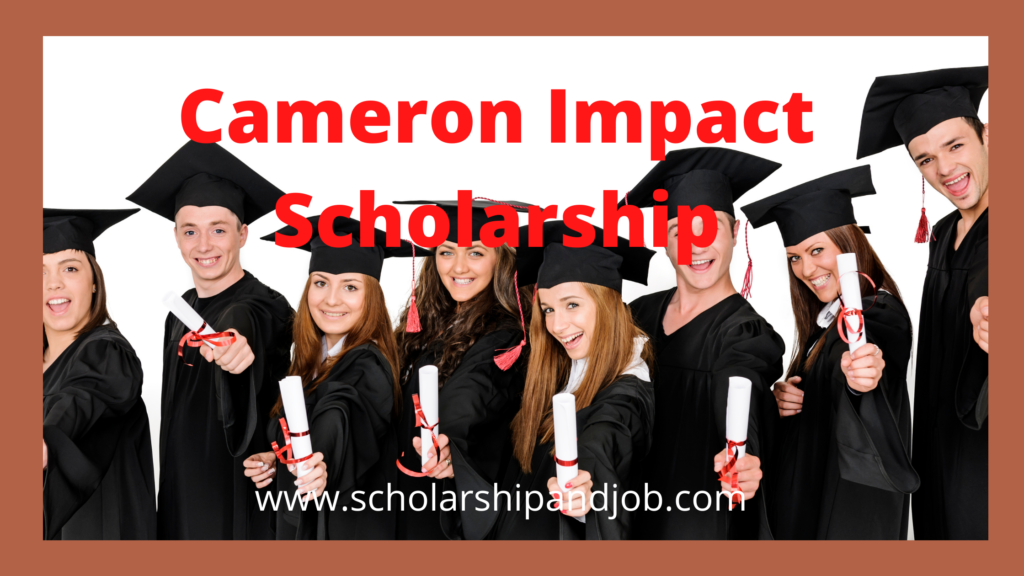 Cameron impact scholarship information guide